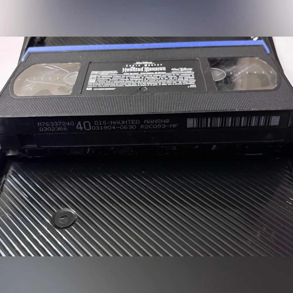 Disney’s The Haunted Mansion VHS Tape